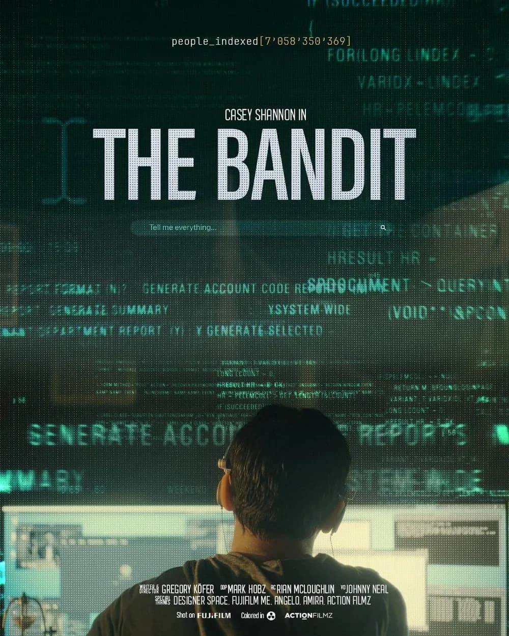 The Bandit, cinematography by Mark Hobz