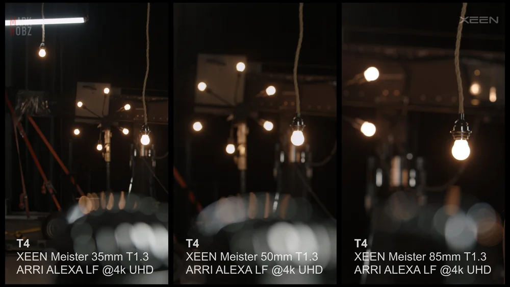 Xeen Meister lens test and comparison frame 30