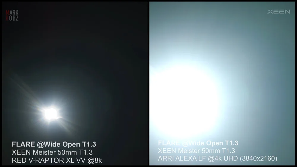 Xeen Meister lens test and comparison frame 26