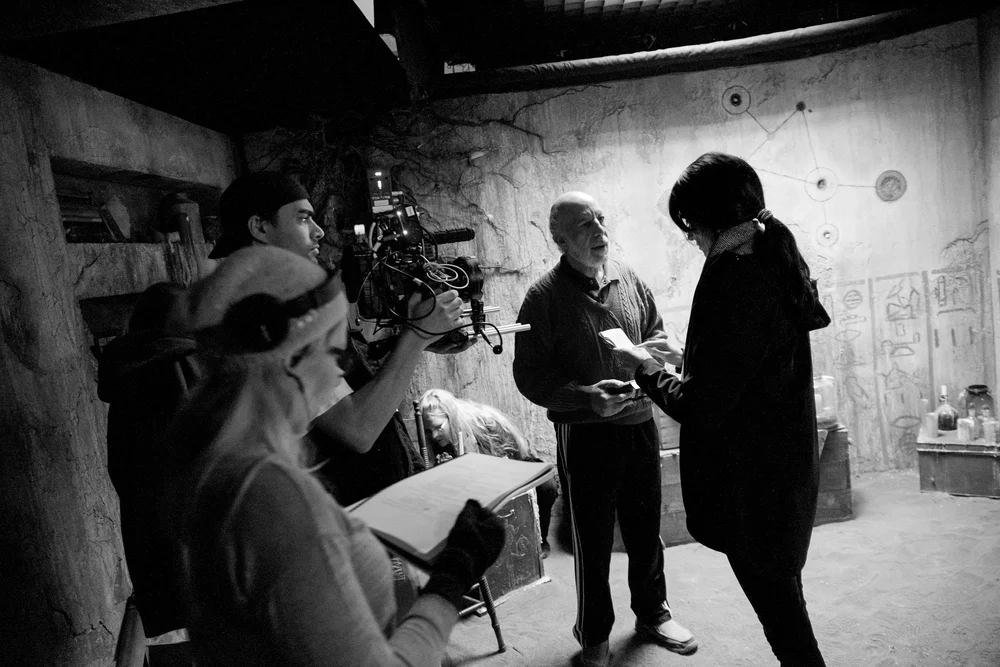 Director of Photography Mark Hobz on set 01
